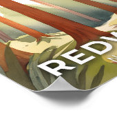 Redwood National Park | Waterverf Travel Art Poster (Hoek)