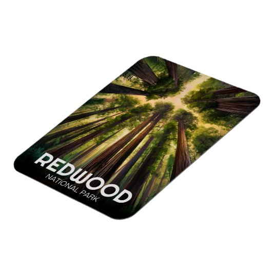 Redwood National State Park, Kust van Californië Magneet (Linkerzijde)