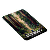 Redwood National State Park, Kust van Californië Magneet (Rechterzijde)