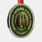 Redwood National & State Parks (NP2) Metalen Ornament (Rechts)