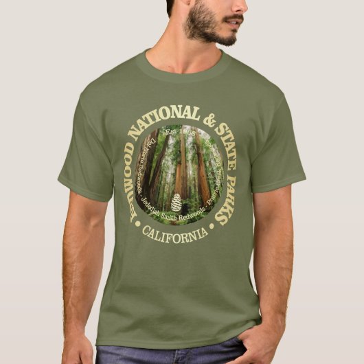 Redwood National & State Parks (NP2) T-shirt (Voorkant)