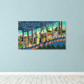 Redwood Nat'l Park Canvas Afdruk (Insitu (Houten vloer))