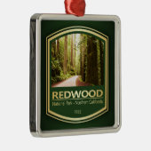 Redwood NP (PF1) Metalen Ornament (Rechts)