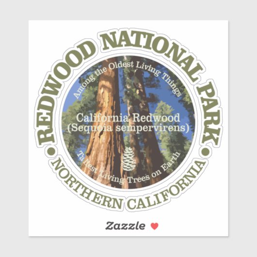 Redwood NP Sticker (Vel)