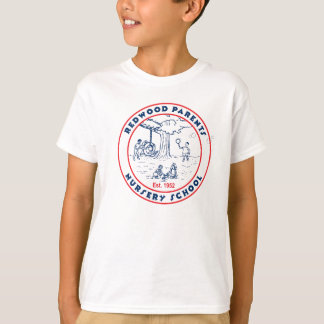 Redwood Parents Nursery School Light Apparel T-shirt