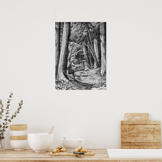 Redwood Park Poster (Keuken)