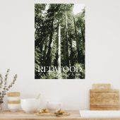 Redwood Poster, National Park Afdrukken Poster (Keuken)