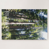 Redwood Puzzel, Nationaal Park Jigsaw Puzzel (Horizontaal)