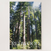 Redwood Puzzel, Nationaal Park Jigsaw Puzzel (Verticaal)