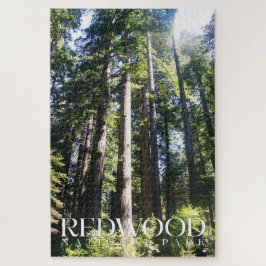 Redwood Puzzel, Nationaal Park Jigsaw Puzzel