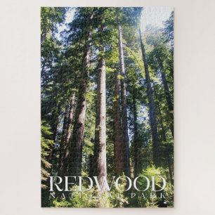 Redwood Puzzel, Nationaal Park Jigsaw Puzzel