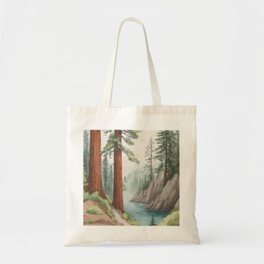 Redwood Tree Tote Bag (Voorkant)