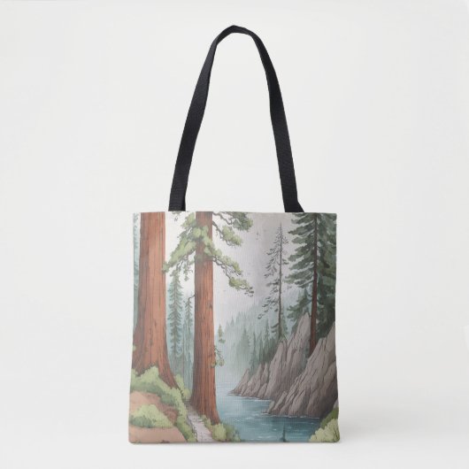 Redwood Tree Tote Bag (Voorkant)