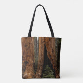Redwood Trees, Nationaal Park Sequoia Tote Bag (Achterkant)