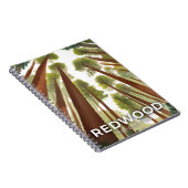 Redwood Trees | National Park Waterverf Reizen Notitieboek (Rechterzijde)
