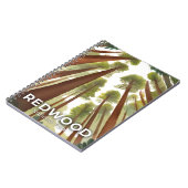 Redwood Trees | National Park Waterverf Reizen Notitieboek (Linkerzijde)