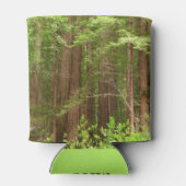 Redwood Treins bij Muir Bossen National Monument Blikjeskoeler (Achterkant)