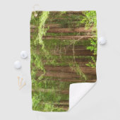 Redwood Treins bij Muir Bossen National Monument Golfhanddoek (Insitu)