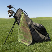 Redwood Treins bij Muir Bossen National Monument Golfhanddoek (Groen)