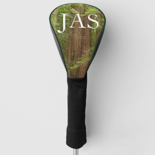 Redwood Treins bij Muir Bossen National Monument Golfheadcover (Voorkant)
