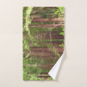 Redwood Treins bij Muir Bossen National Monument Handdoek (Handdoek)