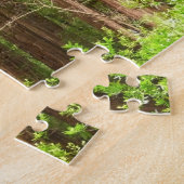 Redwood Treins bij Muir Bossen National Monument Legpuzzel (Zijkant)