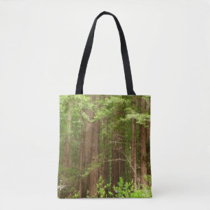 Redwood Treins bij Muir Bossen National Monument Tote Bag