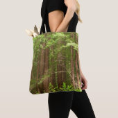 Redwood Treins bij Muir Bossen National Monument Tote Bag (Dichtbij)