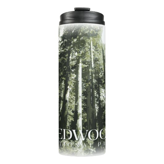 Redwood Tumbler, National Park Travel Mug Thermosbeker (Voorkant)