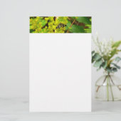 Redwood Vlinder en Wildbloemen Briefpapier (Staand voorkant)