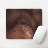 Redwood Wood Grain Mousepad Muismat (Met muis)