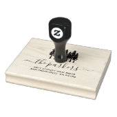 Redwoods | Achternaam handtekening retouradres Rubberstempel (Stempel)