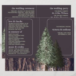 Redwoods & Bark, Rustiek trouwprogramma