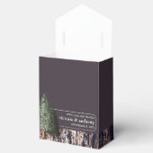 Redwoods & Bark, Rustieke bruiloft Bedankdoosjes (Geopend)