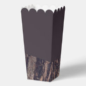 Redwoods & Bark, Rustieke bruiloft Bedankdoosjes (Achterkant)