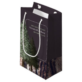 Redwoods & Bark, Rustieke huwelijksgunst Klein Cadeauzakje