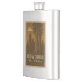 Redwoods National Park California Flask Flacon (Links)
