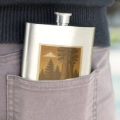 Redwoods National Park California Flask Flacon (Voorbeeld)