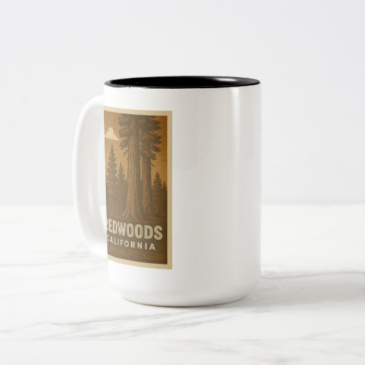 Redwoods National Park Californië Grote Mok (Voorkant links)