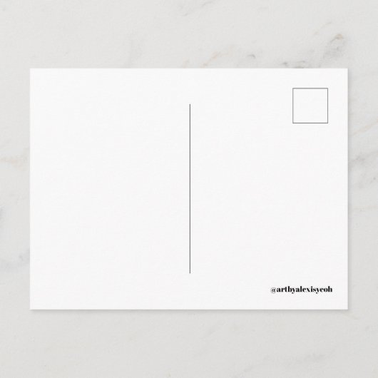 redwoods postcard briefkaart (Achterkant)