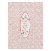 Redwork Medallion Tafelkleed – Christmas Vine (Voorkant)