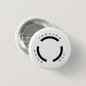 Redzone - WhiteSun Logo Badge Ronde Button 3,2 Cm (Voorkant /achterkant)