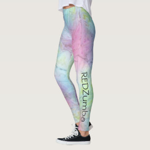 REDZumba Multi Color Blur Leggings