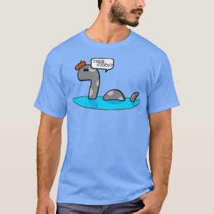 ree Fiddy Funny Loch Ness Monster Nessie 3 T-shirt