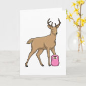 Ree Fitness Dumbbell Kaart (Gele Bloem)