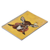 REE & GOUDEN VOGEL NOTITIEBOEK (Linkerzijde)