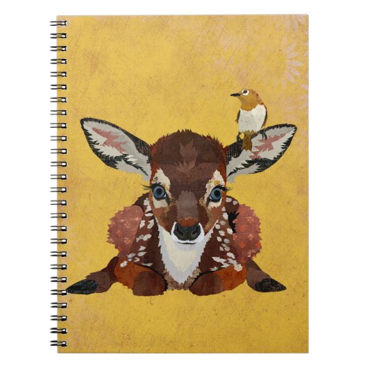 REE & GOUDEN VOGEL NOTITIEBOEK (Voorkant)