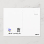 Ree in bos aangepaste verjaardagskaart 70 jaar briefkaart (Achterkant)