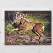 Ree in het bos (door Rosa Bonheur)
