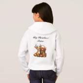 Ree met herfst oogst sibling sweatshirt (Achterkant volledig)